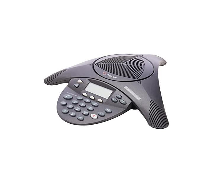 SOUNDSTATION2 (ANALOG) CONFERENCE PHONE WITH DISPLAY. NON-EXPANDABLE. INCLUDES 110V-120V AC POWER/TELCO MODULE WITH NA PLUG, 6.4M/21FT CONSOLE CABLE, 2.8M/9FT TELCO CABLE