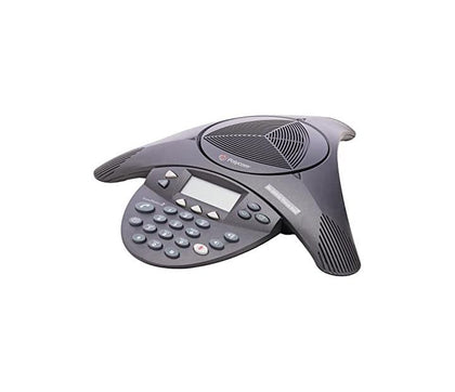 SOUNDSTATION2 (ANALOG) CONFERENCE PHONE WITH DISPLAY. NON-EXPANDABLE. INCLUDES 110V-120V AC POWER/TELCO MODULE WITH NA PLUG, 6.4M/21FT CONSOLE CABLE, 2.8M/9FT TELCO CABLE - Nordata