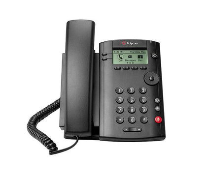 VVX 101 1-LINE DESKTOP PHONE WITH SINGLE 10/100 ETHERNET PORT POE ONLY SHIPS WITHOUT POWER SUPPLY - Nordata